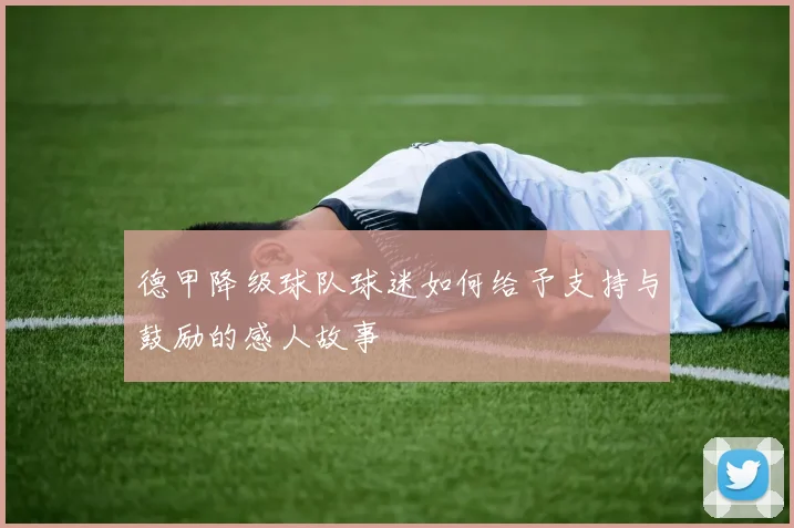 德甲降级球队球迷如何给予支持与鼓励的感人故事