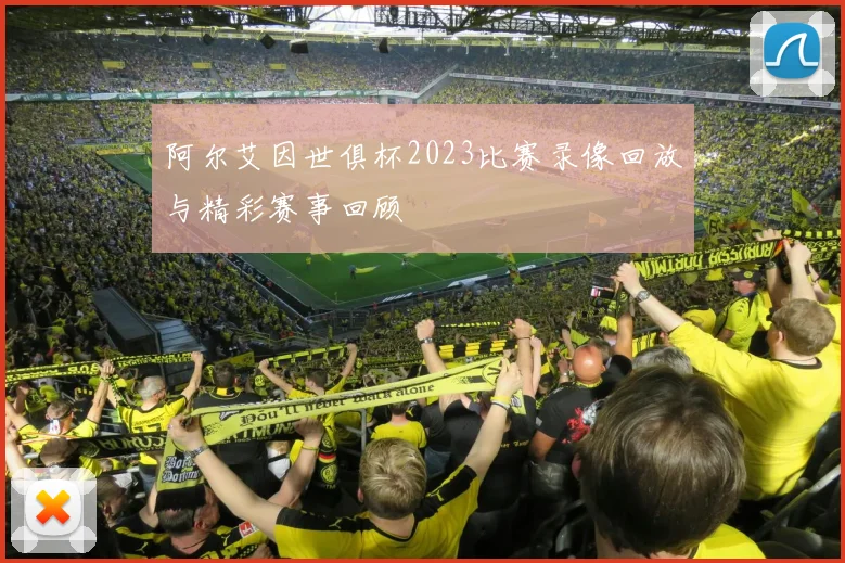 阿尔艾因世俱杯2023比赛录像回放与精彩赛事回顾